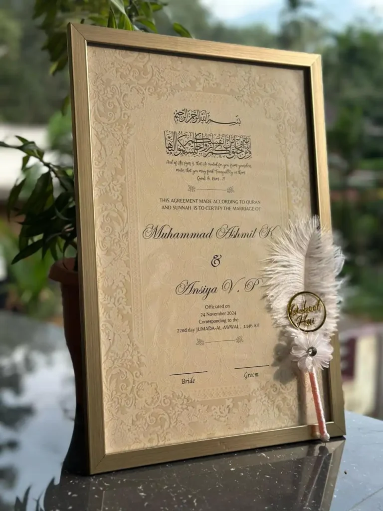nikkah namah